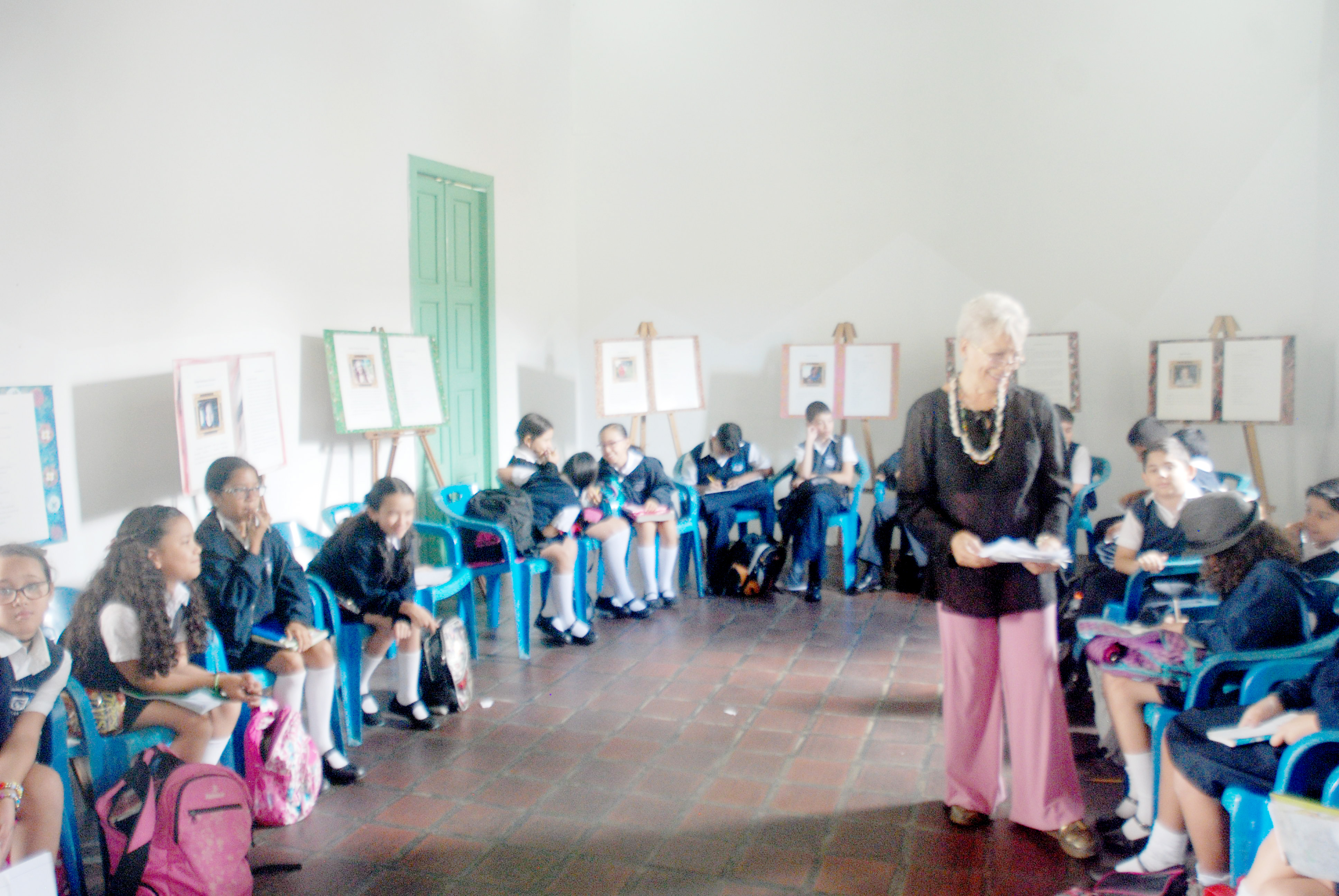 Estudiantes de U.E.P. Tamanaco asistieron a el Museo Arturo Michelena