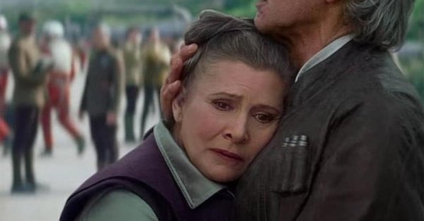 Próxima película de “Star Wars” incluirá escenas de Carrie Fisher