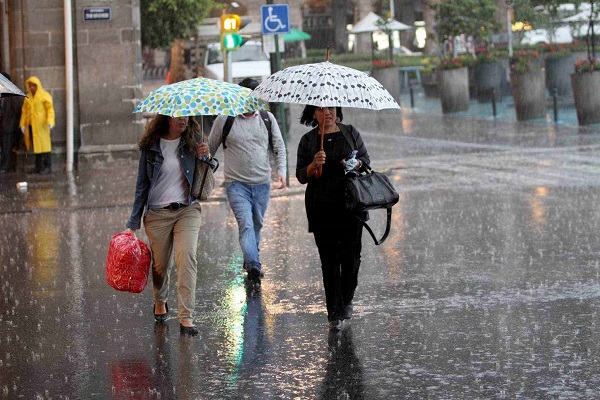 Inameh prevé lluvias débiles y moderadas en gran parte del país