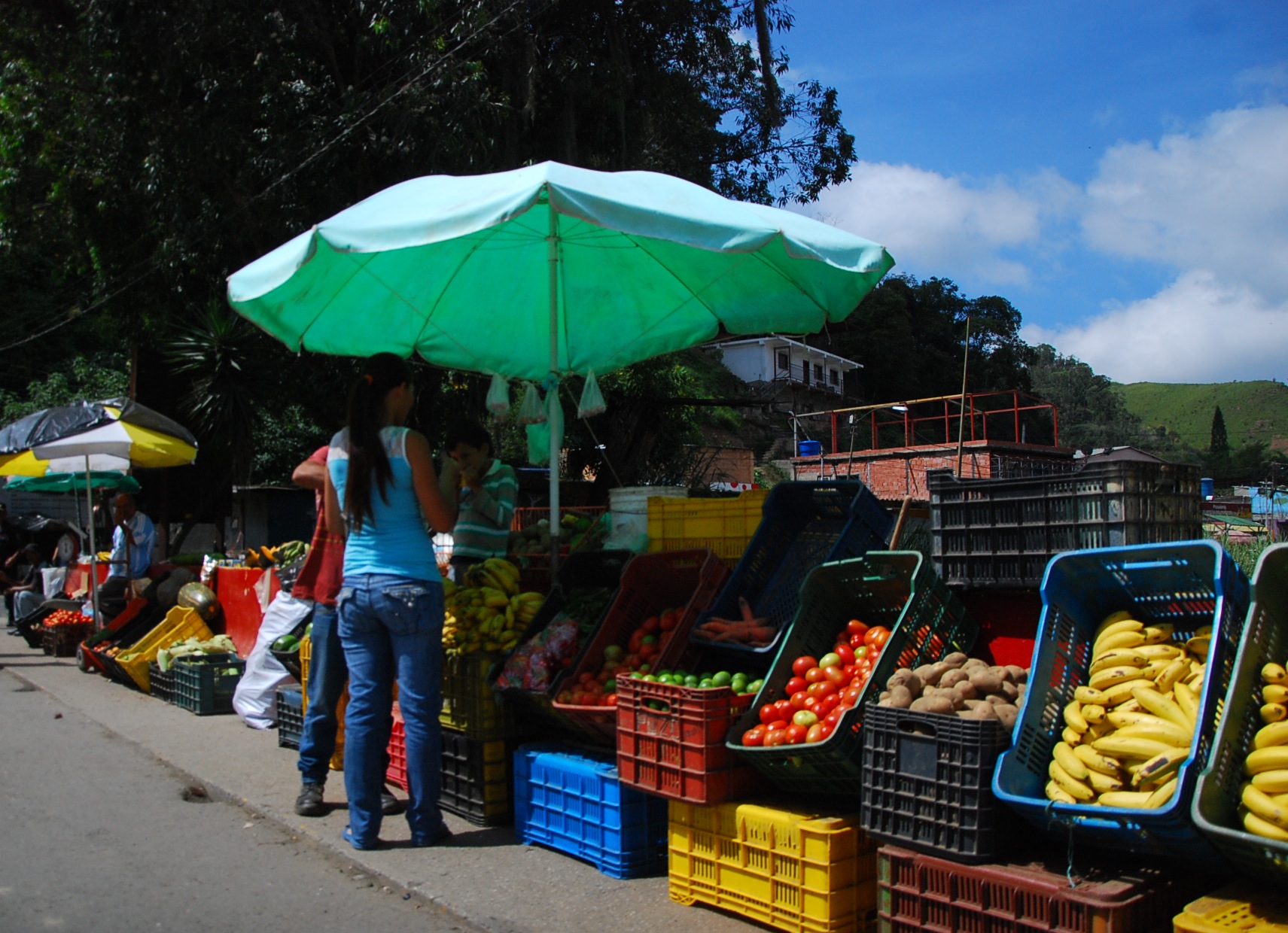 Comer en la calle y rumbear pasó a segundo plano