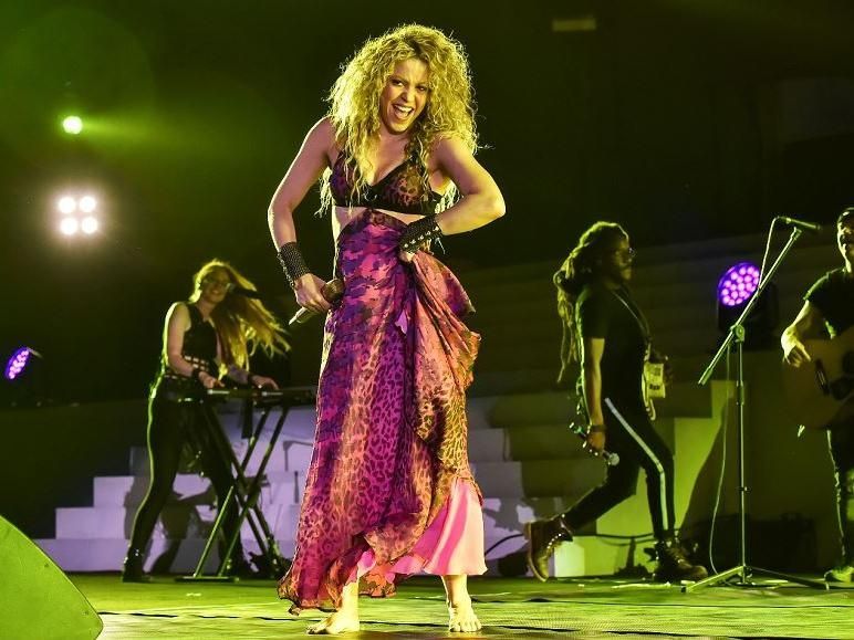 Shakira puso brillo en la inauguración de los Centroamericanos 2018