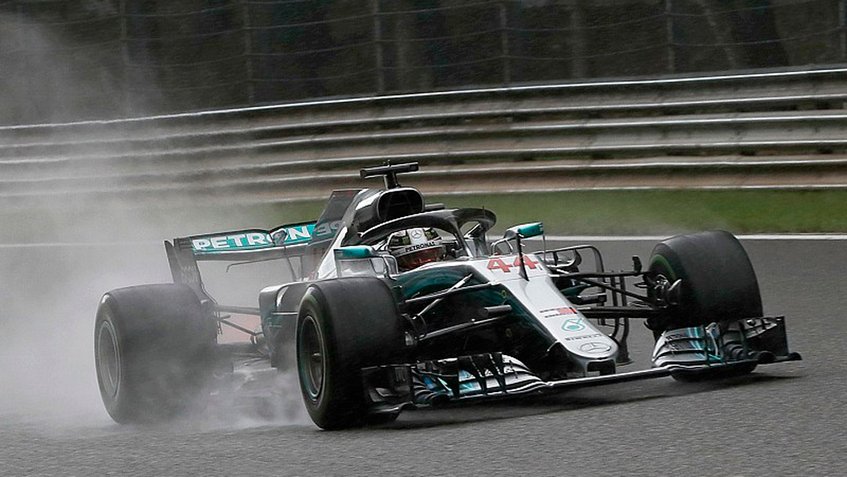 Hamilton logra su quinta pole en el GP de Bélgica