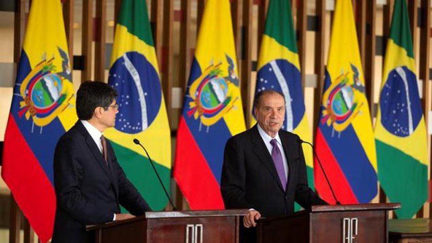 Brasil y Ecuador preocupados por la situación de Venezuela y Nicaragua
