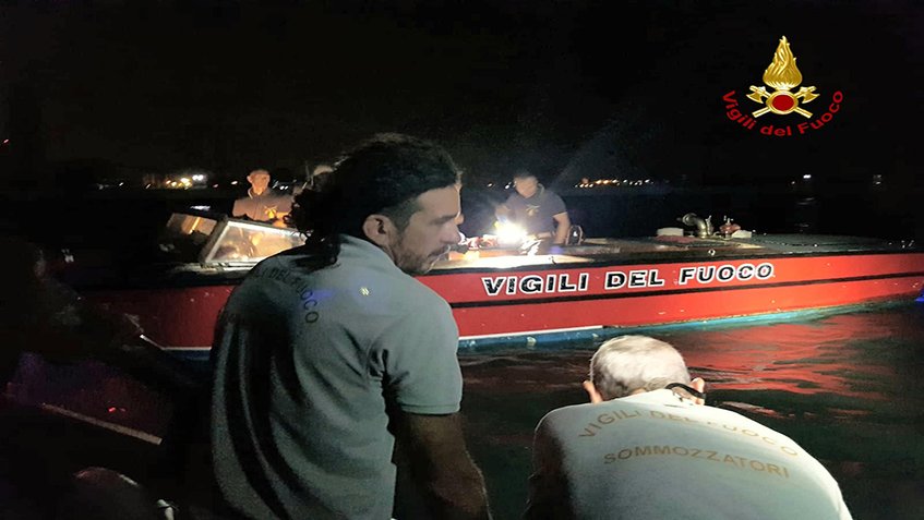 Tres personas fallecidas y ocho heridos en accidentes en la laguna de Venecia