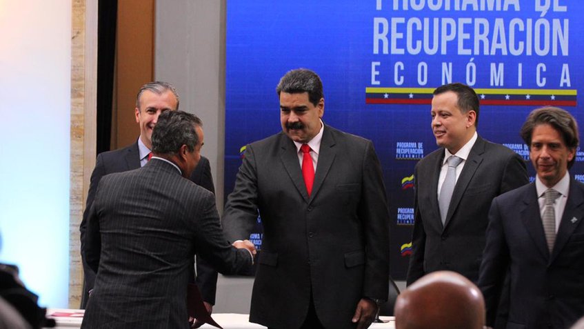 Nicolás Maduro: Quiero al sector empresarial fuerte y consolidado