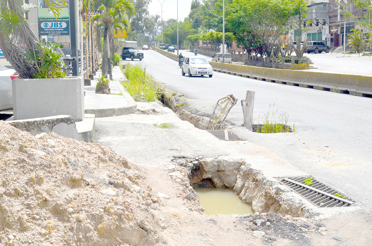 Piden a la Gobernación atender fallas viales de la Panamericana