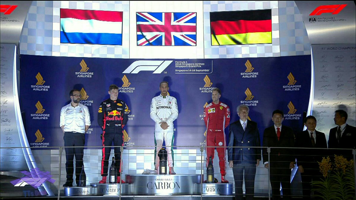 Formula 1: Lewis Hamilton ganó el Gran Premio de Singapur