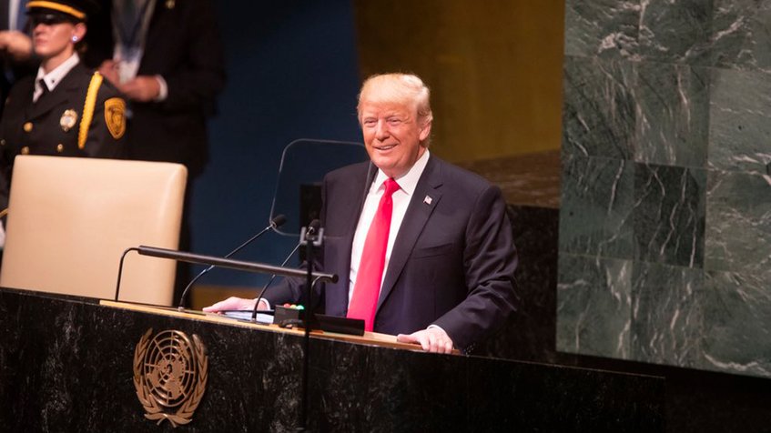 Donald Trump pide en la ONU ayuda para “restaurar democracia” en Venezuela