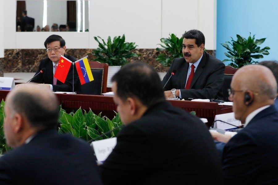 Maduro sostuvo encuentro con expertos del Centro de Investigación del Consejo de Estado de China