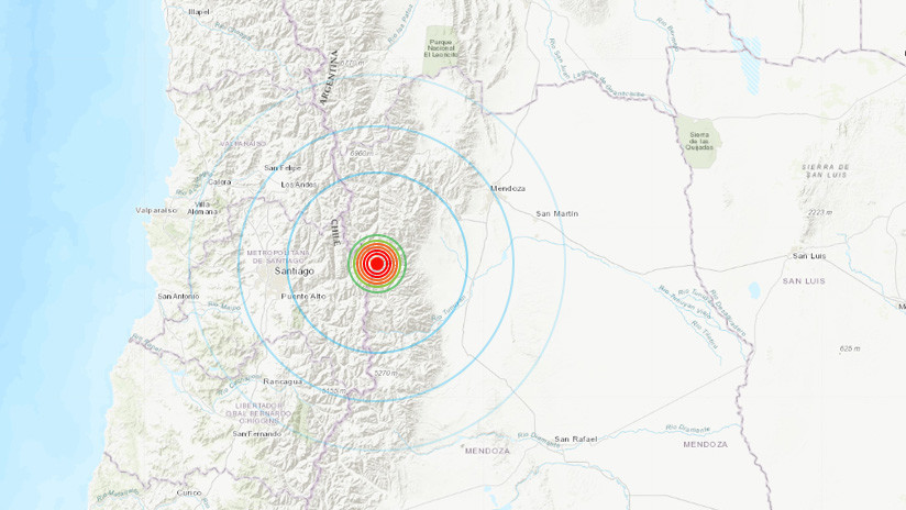 Argentina: Se registró un sismo de magnitud 4,5 cerca de la frontera con Chile