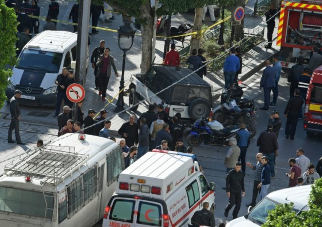 Al menos nueve heridos en un atentado suicida en la capital de Túnez