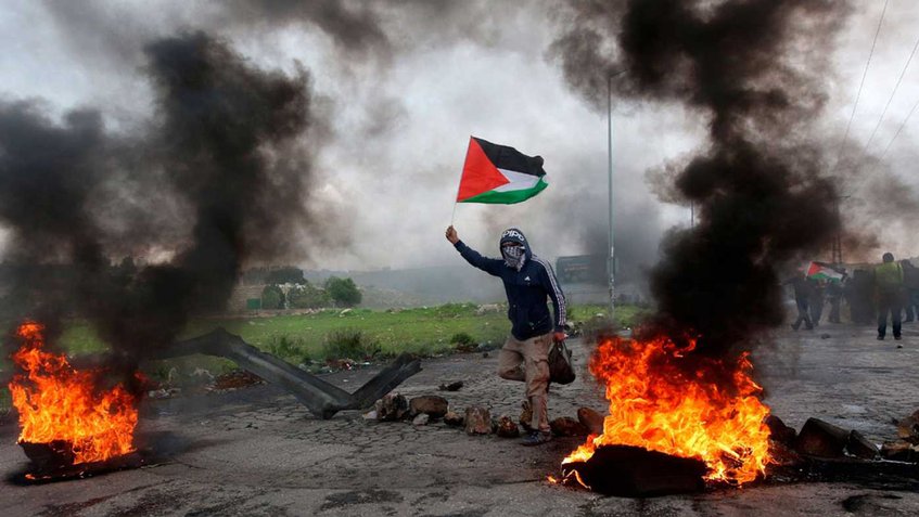 Al menos 11 heridos de bala en protestas contra Israel en frontera de Gaza