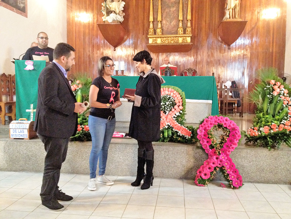 Josemith Bermúdez recibe condecoración “Beata Madre Carmen Rendiles”