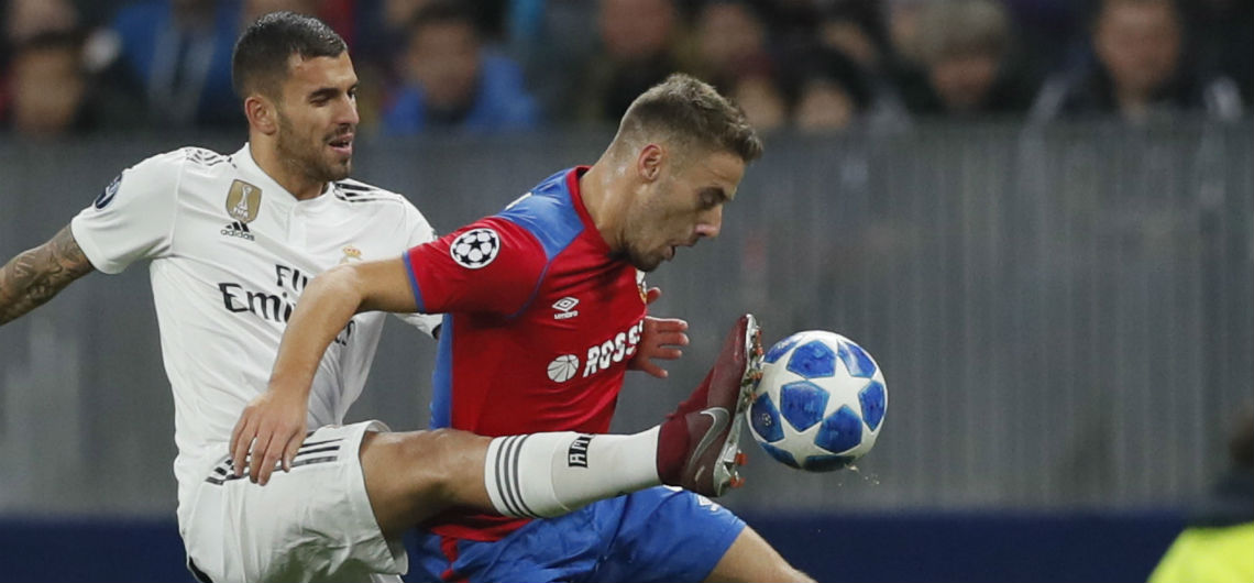 CSKA doblegó a un pasmado Real Madrid en Champions