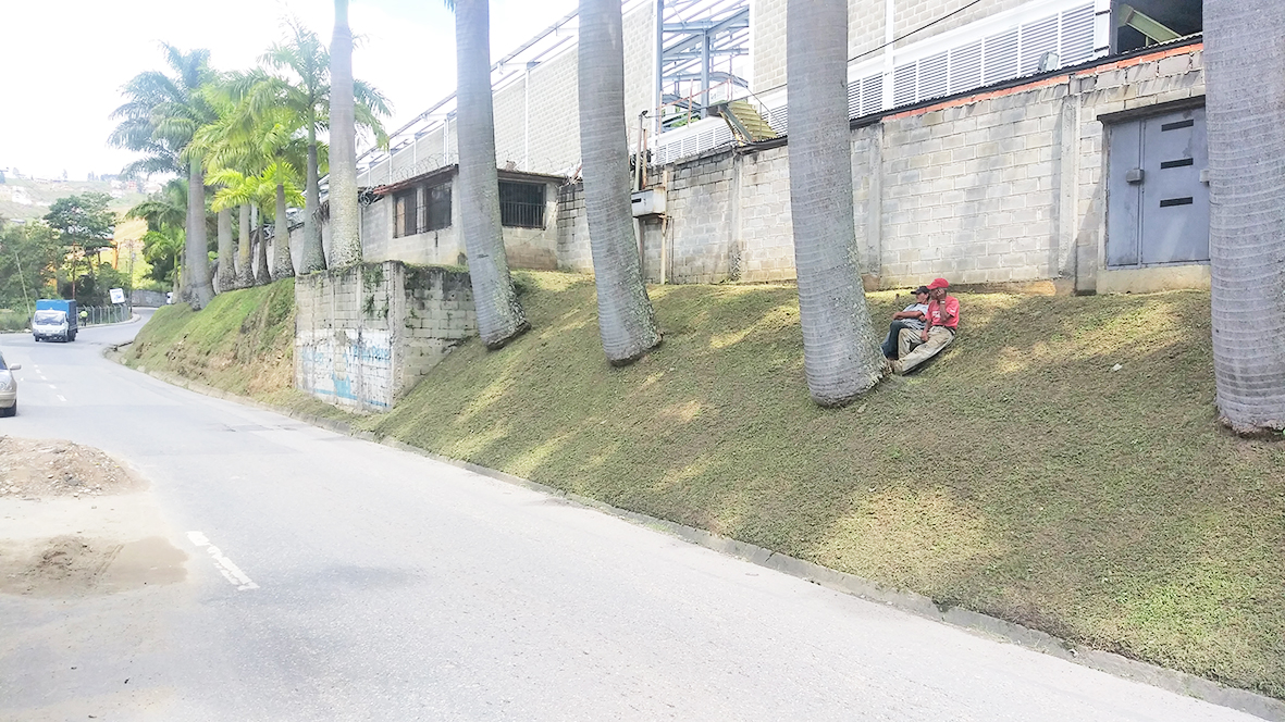 Vías en Carrizal son remozadas