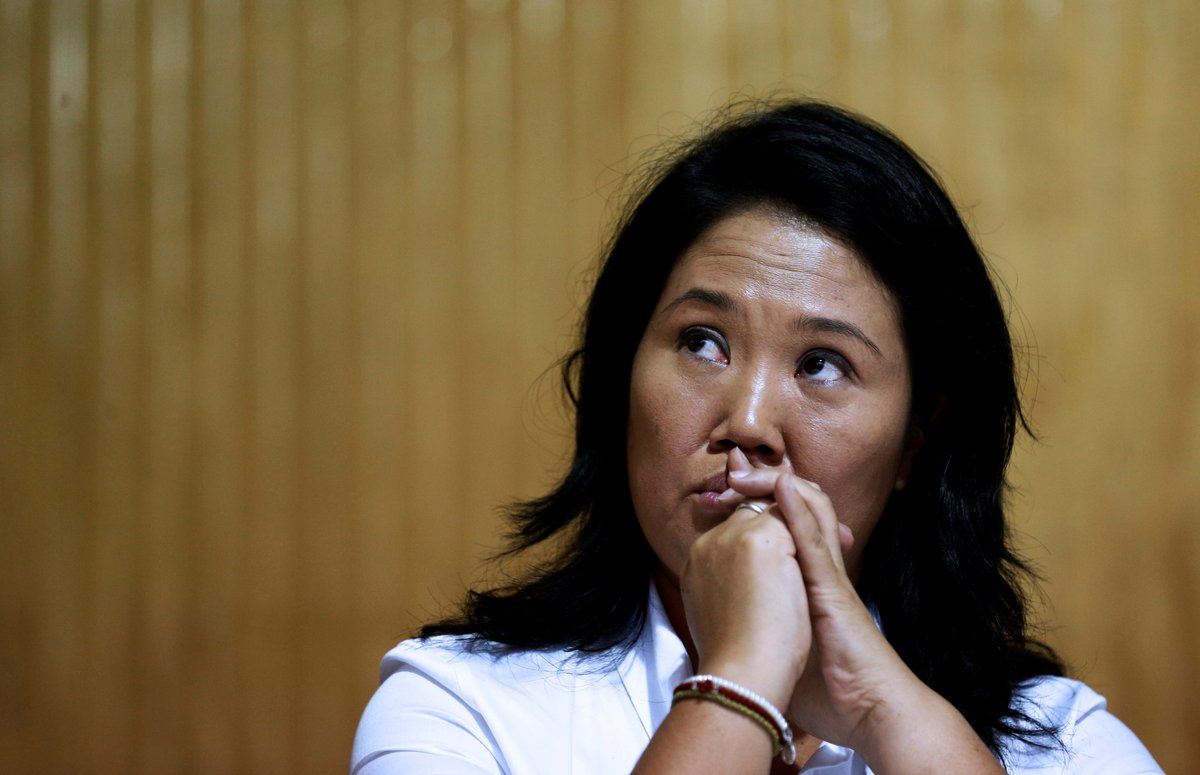 Detienen a líder opositora Keiko Fujimori por lavado de activos