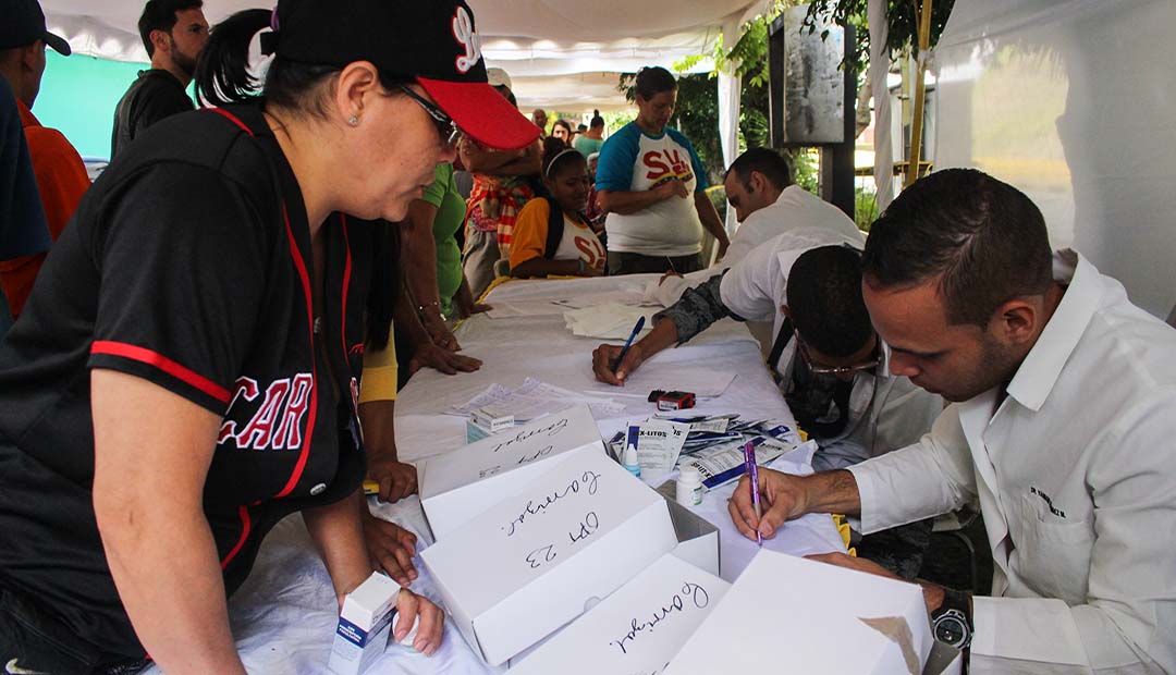 Atendieron a 600 vecinos de Carrizal con jornada integral