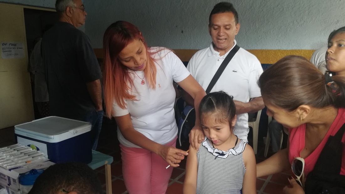 50 personas vacunadas en La Rosaleda