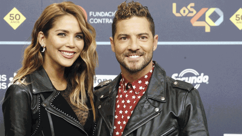 David Bisbal y la venezolana Rosanna Zanetti esperan su primer hijo