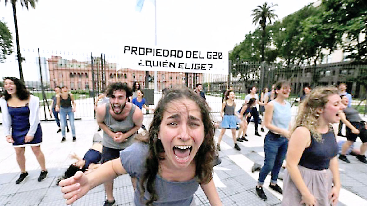 Detractores del G20 protestaron en Buenos Aires