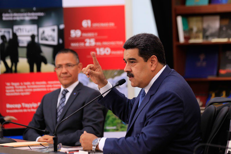 Presidente Maduro ordenó al Estado Mayor reforzar las medidas de seguridad en la frontera