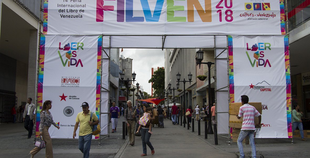 El casco histórico de Caracas será por 10 días una librería al aire libre