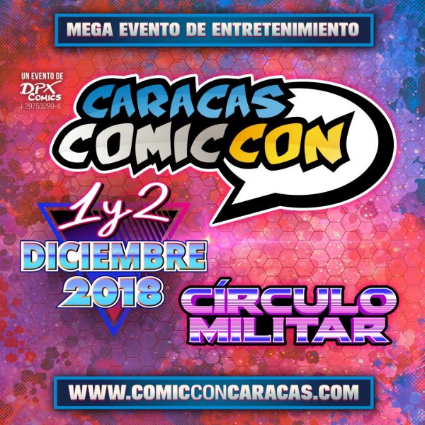 Caracas Comic Con iniciará el 1 y 2 de diciembre