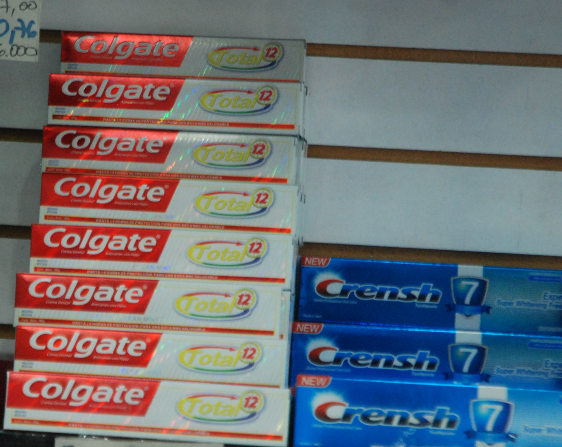 Precios de infarto en la crema dental