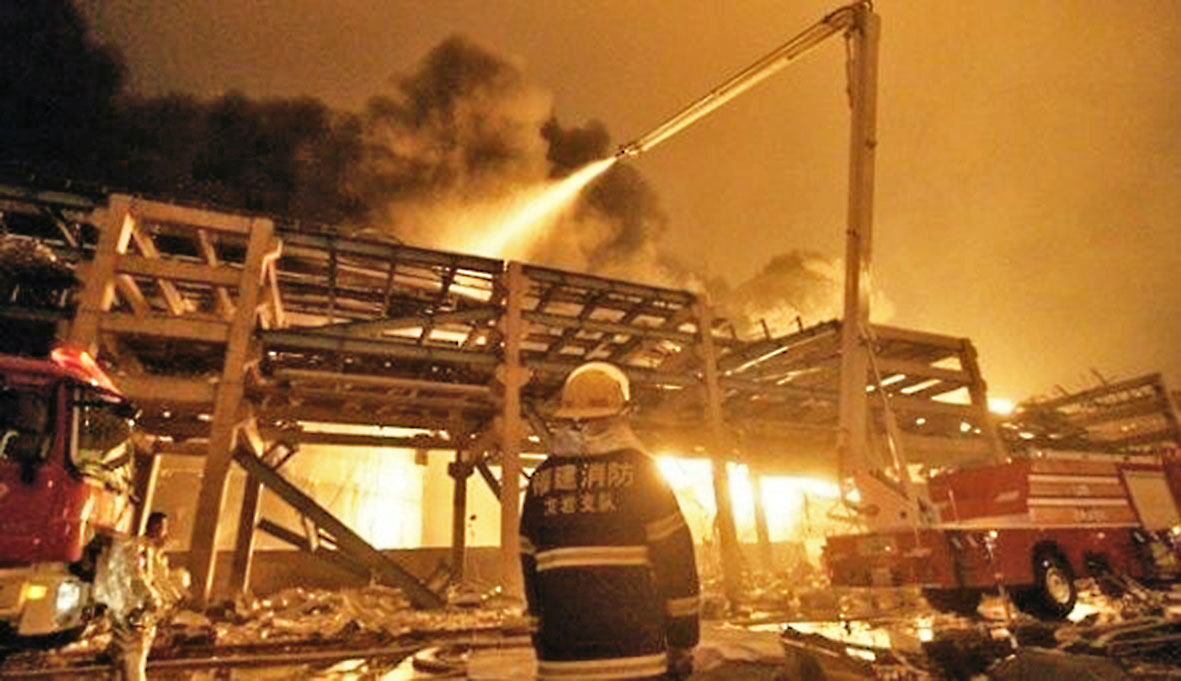 Explosión en fábrica de China deja 23 muertos y 22 heridos