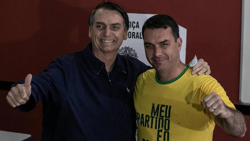 Escándalo que involucra a hijo de Bolsonaro empaña toma de mandato