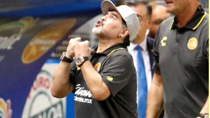 Maradona no logra coronar su primera temporada en México