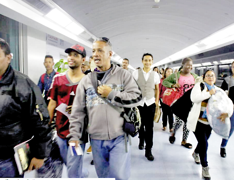 600 venezolanos retornaron este sábado desde Ecuador y Perú