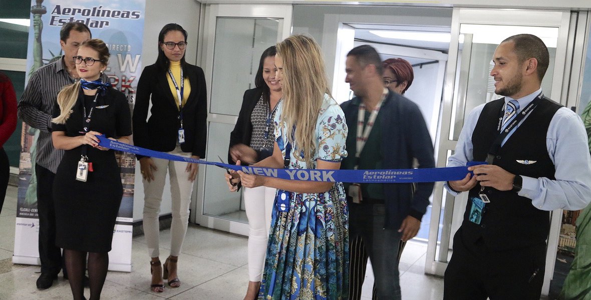 Aerolíneas Estelar inauguró una ruta directa desde Caracas a Nueva York