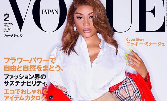 Nicki Minaj, portada de Vogue Japón
