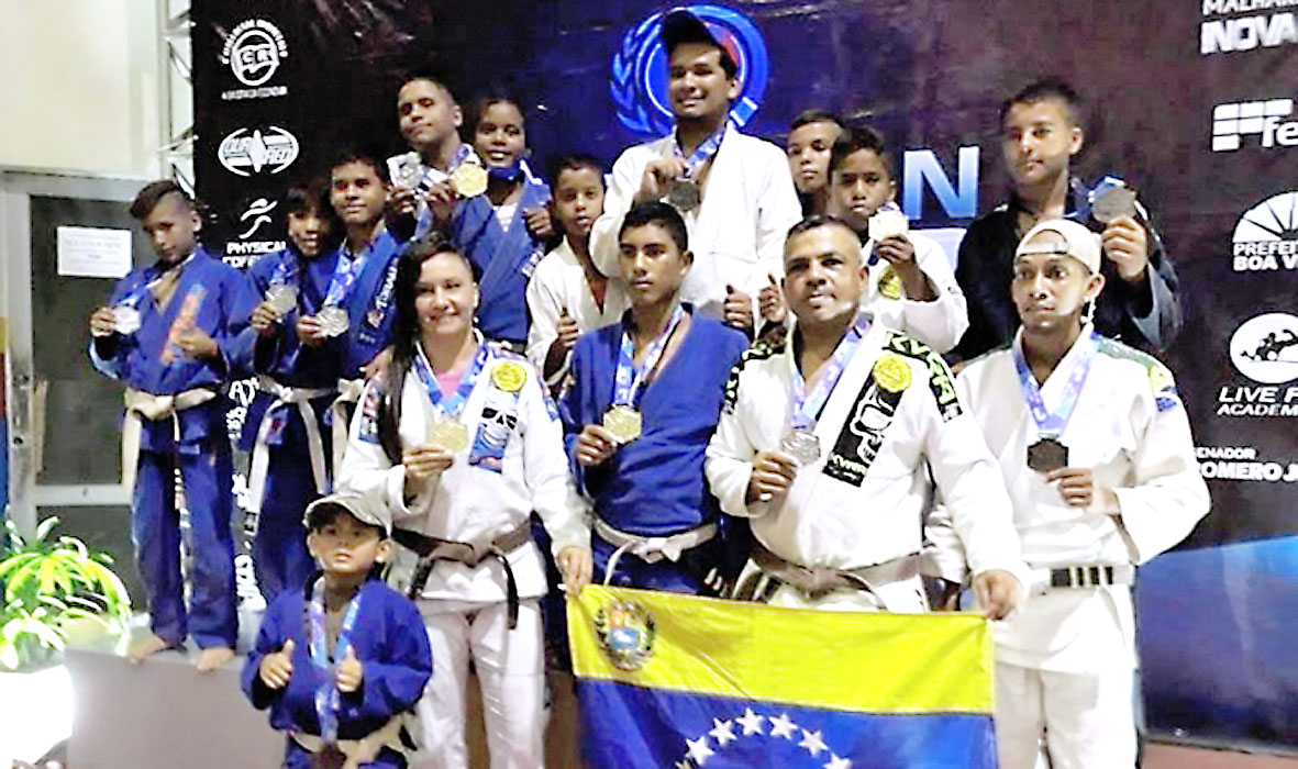 Jiu Jitsu nacional se trae 5 doradas de Brasil