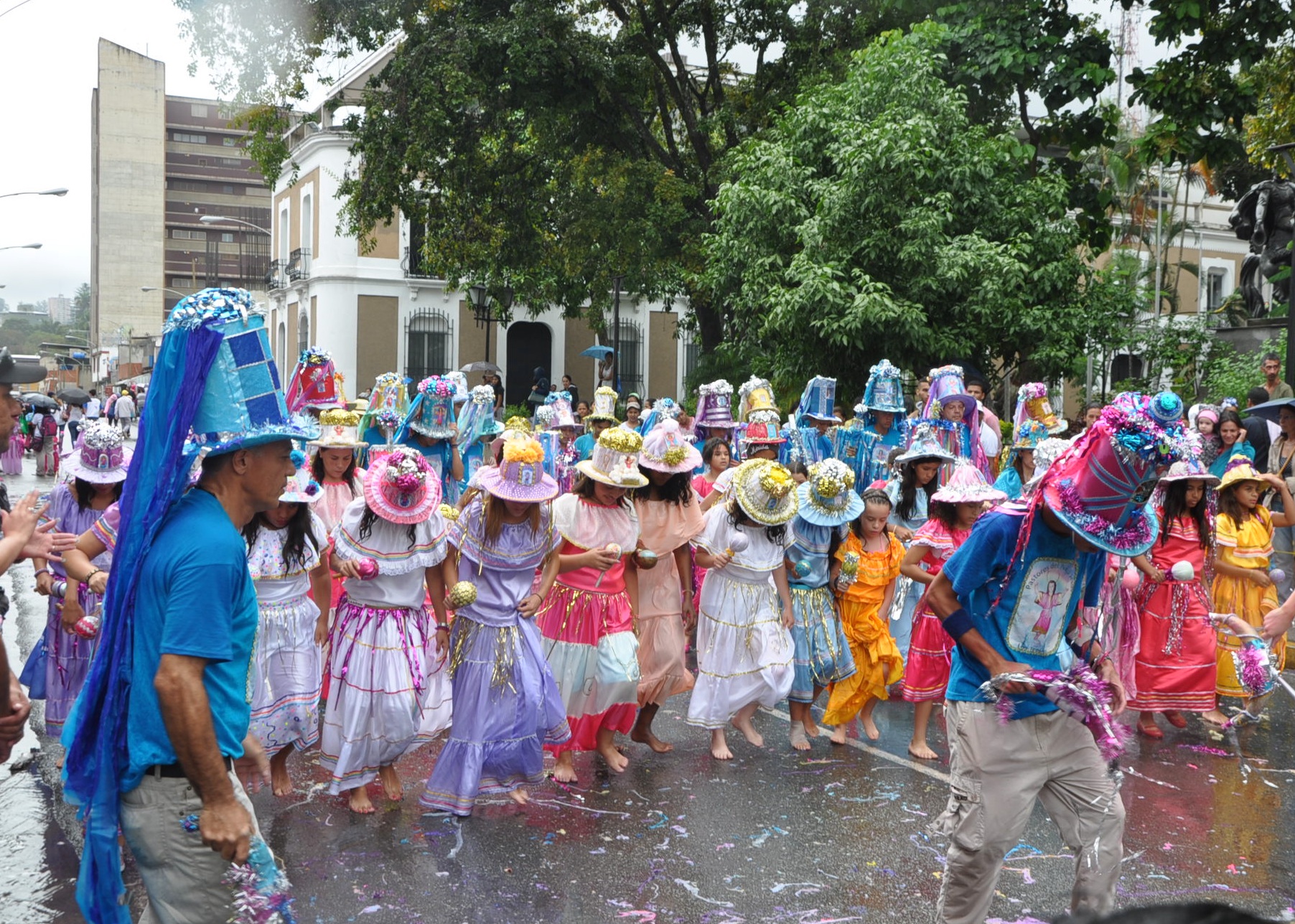 Pastores del Niño Jesús vuelven a danzar en Los Teques