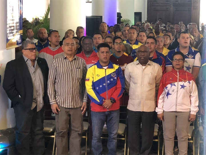 Atletas y autoridades celebraron en Caracas la tradicional Misa del Deporte