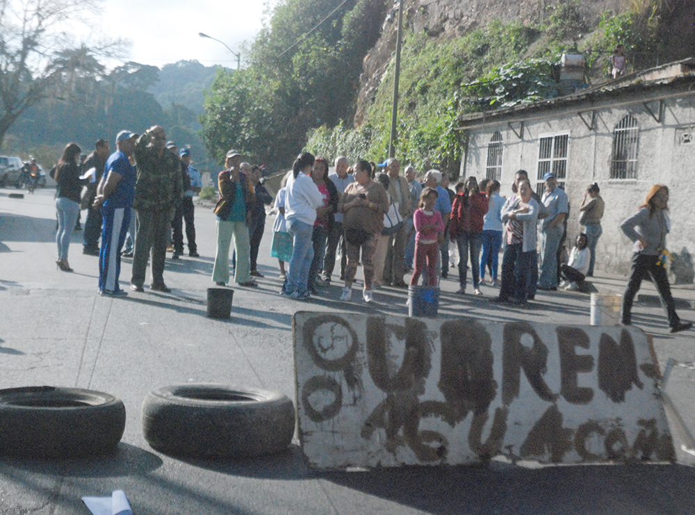 Vecinos de Camatagua protestaron por agua