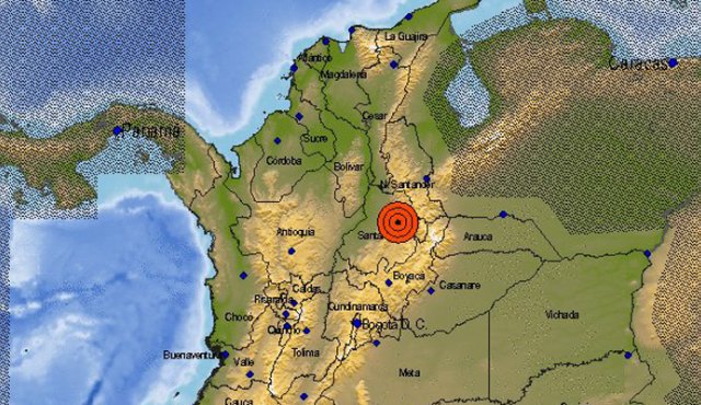 Registran sismo de 4.1 en Cúcuta