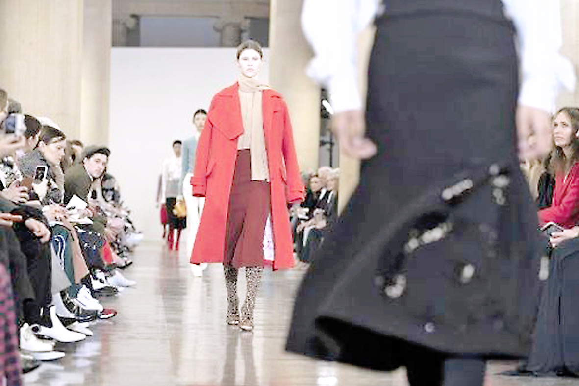 Victoria Beckham en la Fashion Week de Londres