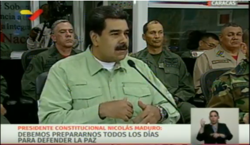 Maduro ordenó cierre de frontera terrestre con Brasil y evalúa cierre en Colombia