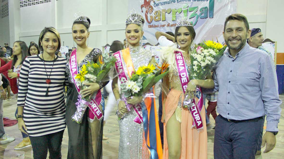 Dalexmar Piñango Reina de los Carnavales de Carrizal