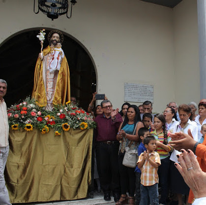 Fiestas en honor  a San José en Tácata