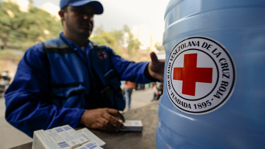 Cruz Roja continúa distribución de ayuda humanitaria este fin de semana