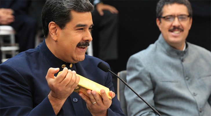 Reuters: Gobierno saca otras ocho toneladas de oro del Banco Central de Venezuela