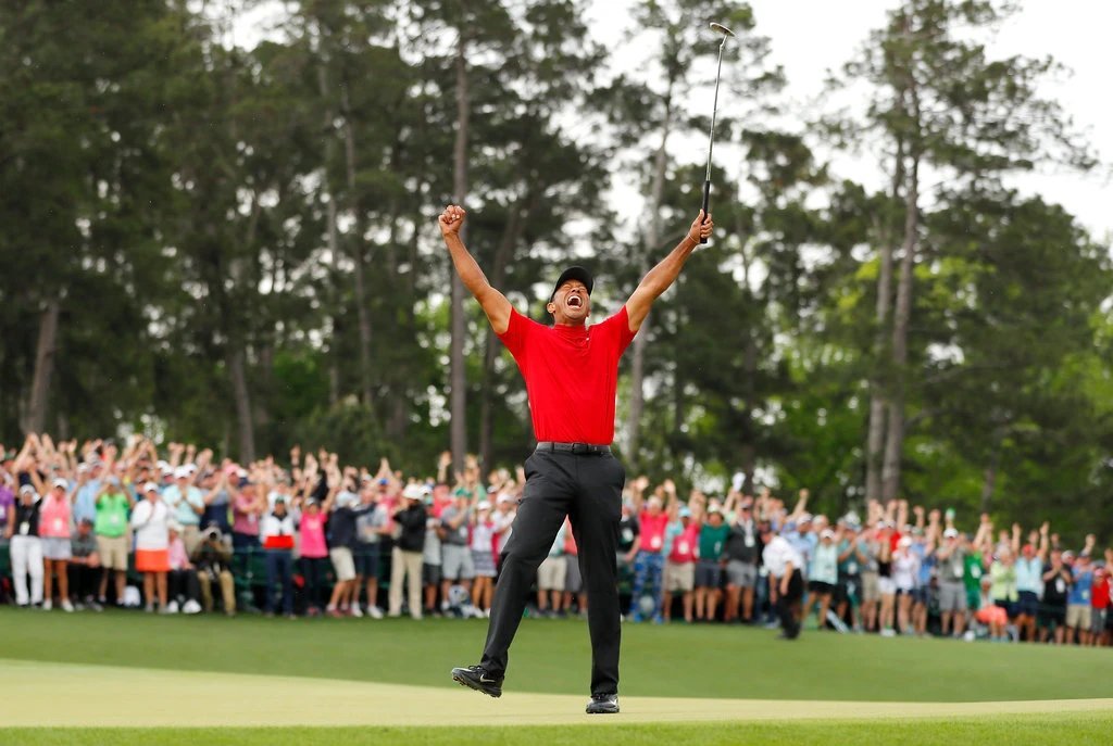Tiger Woods gana Masters de Augusta, su Grand Slam número 15
