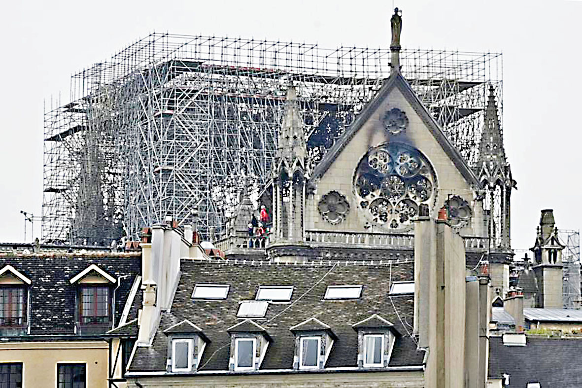 Resturación de Notre Dame tardaría cinco años