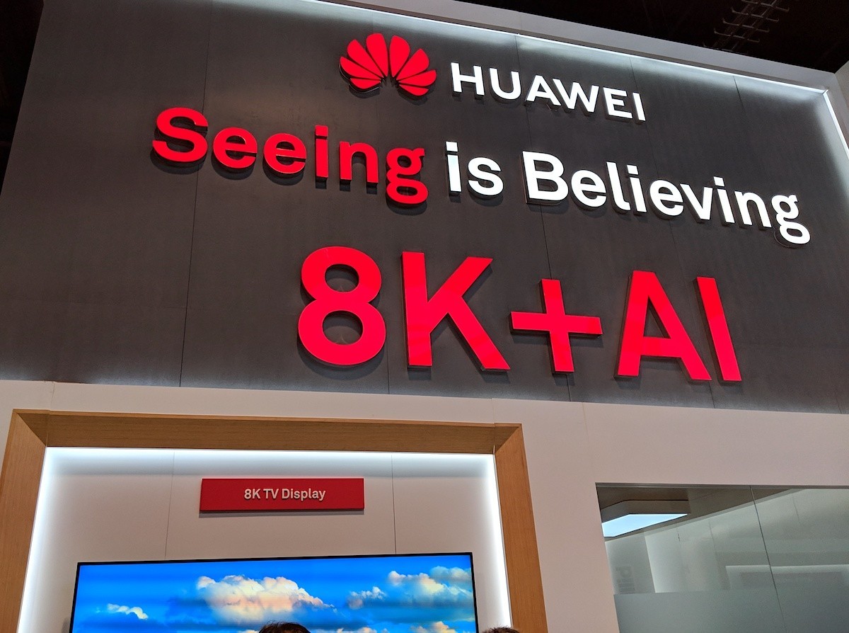 Huawei prepara el primer televisor 8K y 5G
