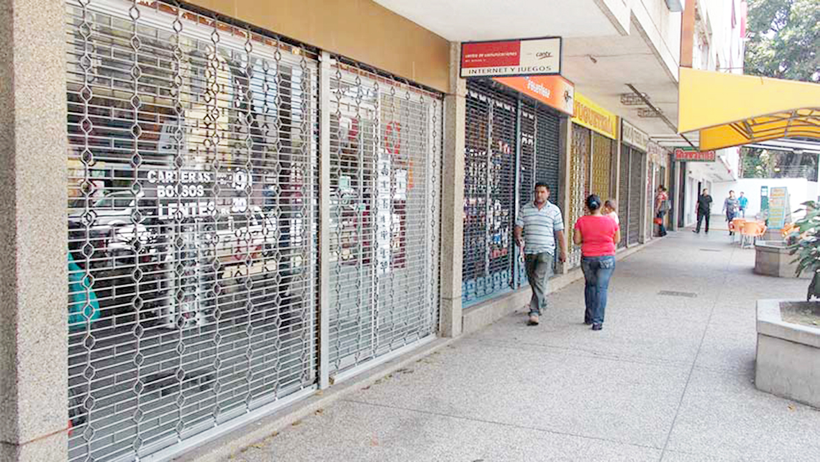 Fedecamaras ratifica cierre de 35 % de comercios