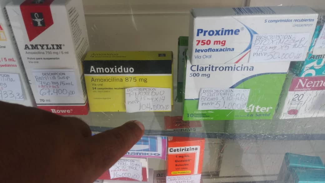 Carísimos y difíciles de conseguir antibióticos inyectados